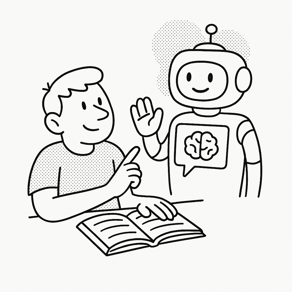 Practice with an AI tutor
